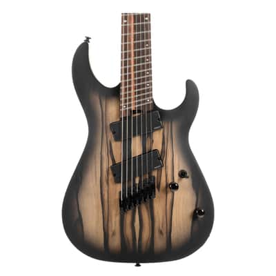 Cort KX507MS-NBB | Multiscale 7-String Electric Guitar, Natural Black Burst New with Full Warranty! image 3