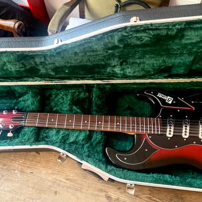 Burns Double Six red 12 String Reissue 2010s - Sunburst image 11