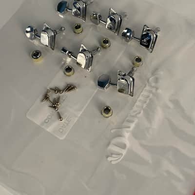 Fender Vintage F-Stamp Tuners — Schaller Germany — Late 1960s/Early 1970s — Complete Set of 6 image 4