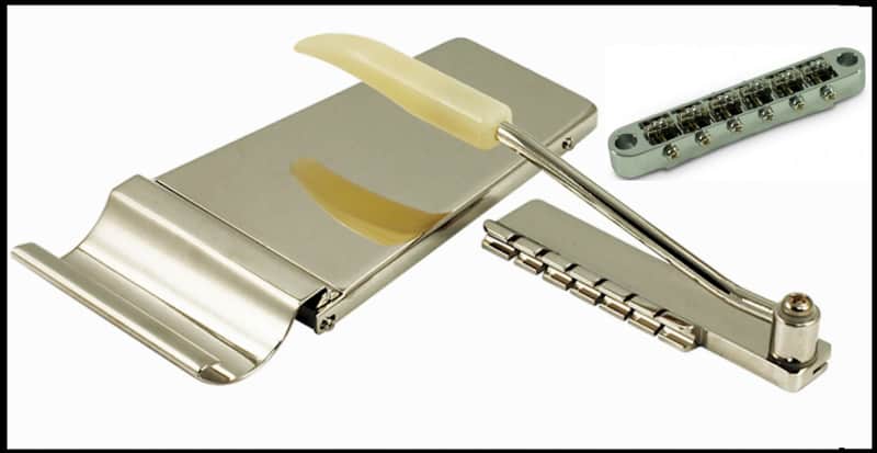 Own An Epiphone SG, Firebird ES or LP? Get a Maestro Vibrola Tremolo 2 fit guitar with Roller Bridge image 1