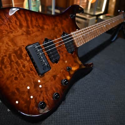 Ernie Ball Music Man JP15 - Amber Waves Quilt #0281 image 3