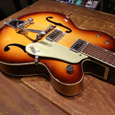 Gretsch 6117 Double Anniversary 1960 - 1971 - Shaded Golden Sunburst image 10