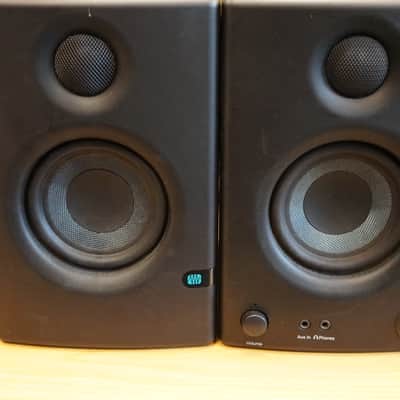 PreSonus Eris E3.5 2-Way 3.5" Active Studio Monitor (Pair) 2017 - Present - Black image 1