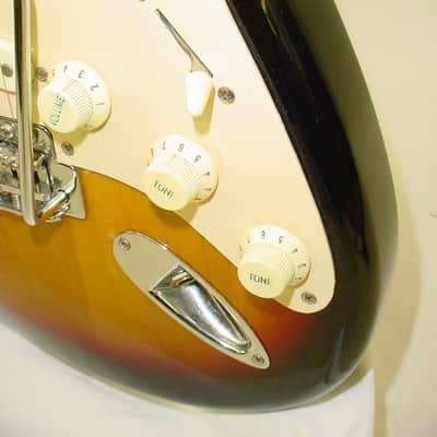 1990's Fernandes "Strat" Style Electric Guitar Sunburst - Previously Owned image 4
