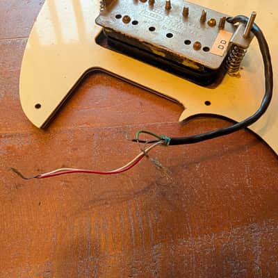 Seymour Duncan Duncan Distortion DD Humbucker Guitar Pickup On Tele Pickguard Black Pickup, White Pickguard 16.64K image 9