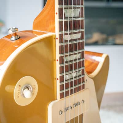 Gibson Custom Shop 1968 Les Paul P90 Goldtop 2020 - Goldtop image 7