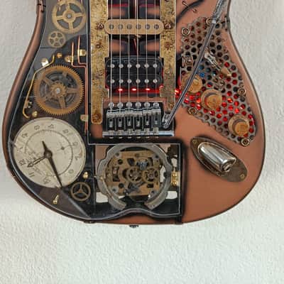 Martper Guitars Boutique Custom Shop Frankenstein SteampunkI II 2022 image 24