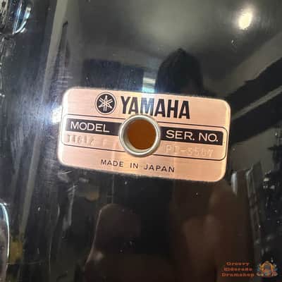Yamaha 8000 Tour Custom 22,12,13,16 Drum Kit 1989 - Solid Black image 9