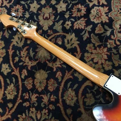 Teisco Del Rey KEP-10 T Hollow Body Electric Guitar 1960's image 6