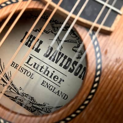 Beautiful Phil Davidson Luthier Made Flat Top Mandolin Type A - Made in Bristol England image 3