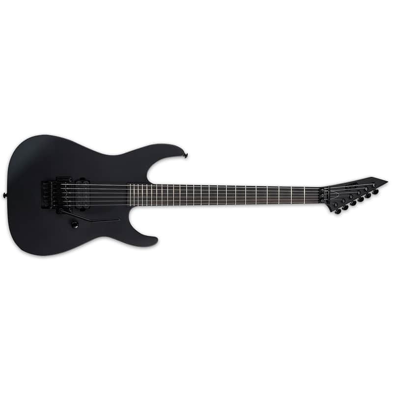 ESP LTD M-Black Metal Black Satin BLKS Electric Guitar M Black Metal - Brand New image 1