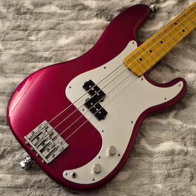 Fender PB-57 / American Special Precision Parts Bass - Candy Apple Red - Partscaster - MIJ / MIA - 4-String Bass image 1