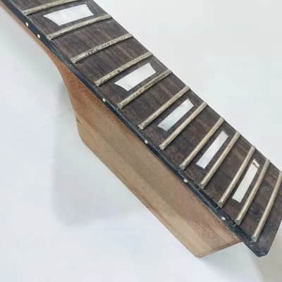 Custom DIY Mahogany Guitar Neck, Rosewood Fingerboard 22 Frets image 4
