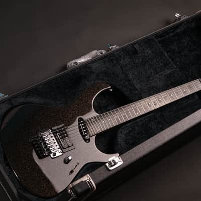 Edwards E-MV-125FR Custom Color Order – Japan – Black w/ Gold Sparkle – Excellent image 3