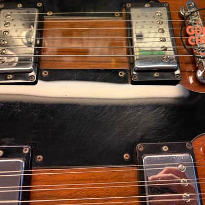 1978 Gibson EDS-1275 Double Neck Walnut Vintage Original w/ OHSC & Paperwork image 16