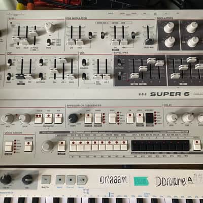 UDO Audio Super 6 Desktop 12-Voice Polyphonic Binaural Analog-Hybrid Synthesizer 2020 - Present - Silver image 3