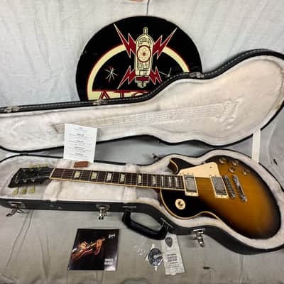 Gibson LPCGVSCH1 Les Paul Traditional Pro Guitar with Case 2012 - Vintage Sunburst image 1