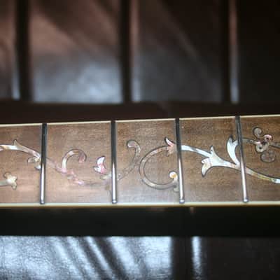 1970s Morris W100D B. Rosewood Jacaranda Body, Tree of Life, Solid Spruce Top, Pick up +Hard Case image 20