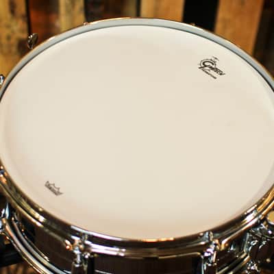 Gretsch 5x14 Brooklyn Chrome over Brass Snare Drum - GB4160 image 4