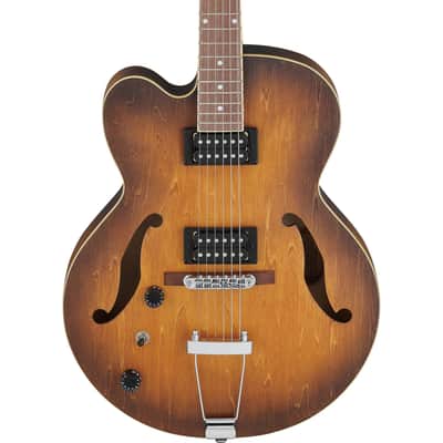 Ibanez AF55 Artcore Left Handed Hollow Body Electric Guitar - Tobacco Flat image 1