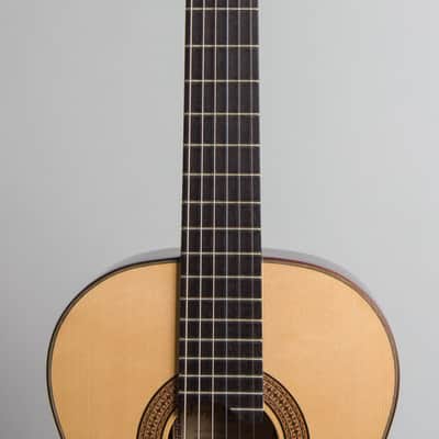 Jorge Menezes  Hermann Hauser Style Classical Guitar (2023), ser. #106, black tolex hard shell case. image 8