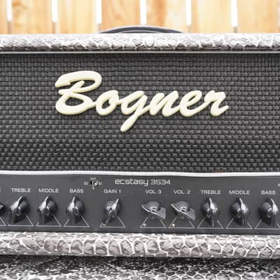 Bogner Ecstasy 3534 - Python Tolex Tube Guitar Head (2023) image 6
