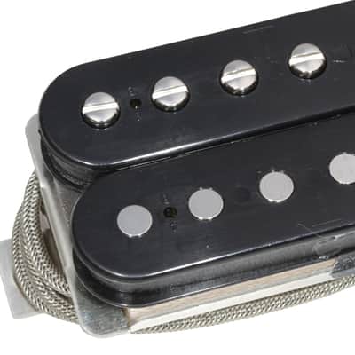 Area59' T-Top Ltd.Edt. Humbucker Set Double Black Vintage AWG42 Red Polywire and Vintage Formula Short A5 Magnet image 6