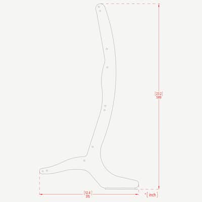 Tiptop Audio Mantis 3 Tier Studio Brackets Kit - White image 3