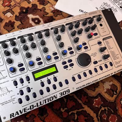 Vintage Quasimidi Rave-O-Lution 309 Drum Machine Sequencer Analogue Synth etc image 8