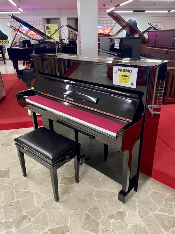 SIHEKO PIANOFORTE VERTICALE MOD. SU118 NERO image 1