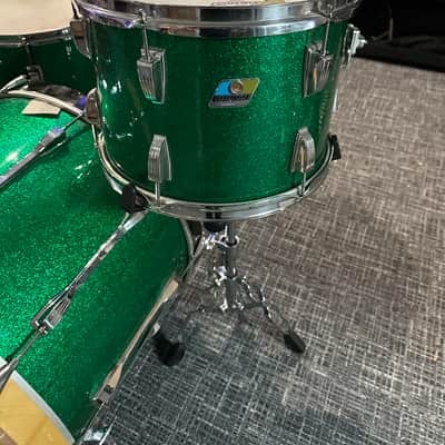 Ludwig Monroe/BlueOlive 1980s - Green Sparkle image 2