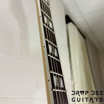 Ibanez Prestige RG653DX Electric Guitar w/ Case - Transparent Deep Blue Flat image 8