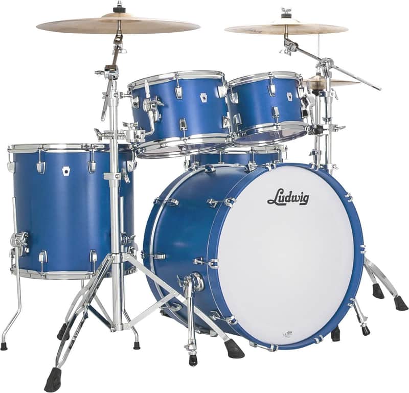 Ludwig LN34204TX NeuSonic Rapid Mod 2 Outfit 6x10/7x12/14x16/14x22" Drum Set image 3