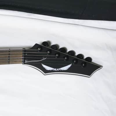 Dean Vengeance Select Fluence Black Satin Electric Guitar w/ Bag image 5