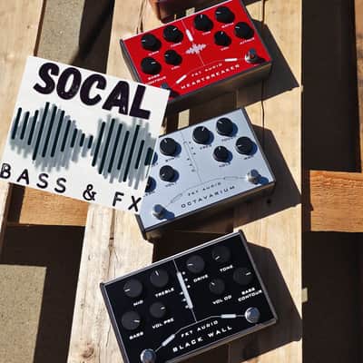 FKT Audio Black Wall | Bass Overdrive, Preamp & 3-Band EQ Pedal image 5