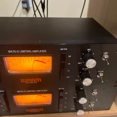 Warm Audio WA76-D Single Channel FET Compressor 2024 - Present - Black image 3