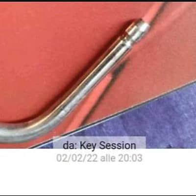 PUSH-IN 3/16 FENDER Professional 4,66mm Gilmour 4¾ SHORT ARM BLACK STRAT Or REDSTRAT 5⅕ Leva Corta For Strat Pro 10/32 2Point Sync Trem Fender Wilkinson - Gotoh image 4