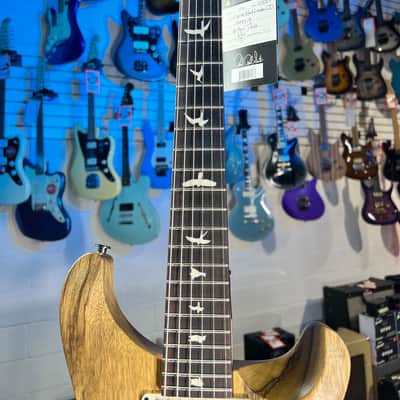 PRS Limited-Edition CE 24-08 Black Limba Electric Guitar - Satin Natural, with PRS Bag, 419 image 10