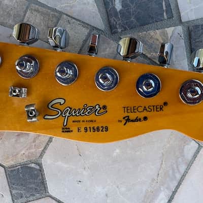 Vintage Fender TELECASTER Squire 1989-1990 -Maple Neck image 2