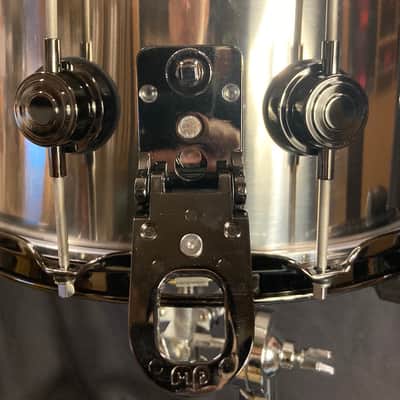 DW - 6.5x14" Collector’s Series Titanium Snare Drum, 10-lug, MAG Throw-Off 2010 image 9