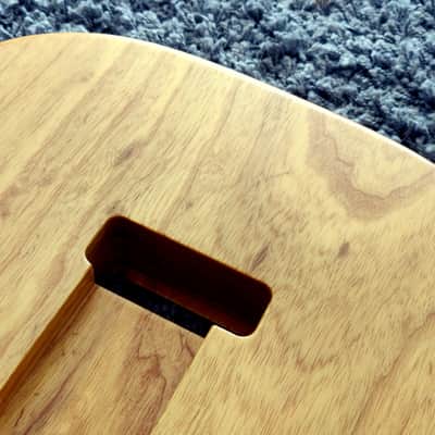 Warmoth 1-piece lightweight solid Swamp-Ash Stratocaster Body image 13