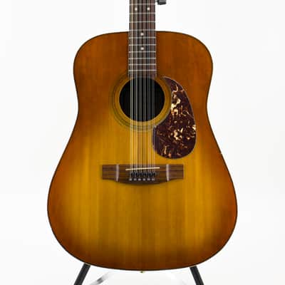 Used AS/IS Epiphone PR-715-12 Antique Sunburst 12-String Acoustic Guitar - Fair Condition image 1