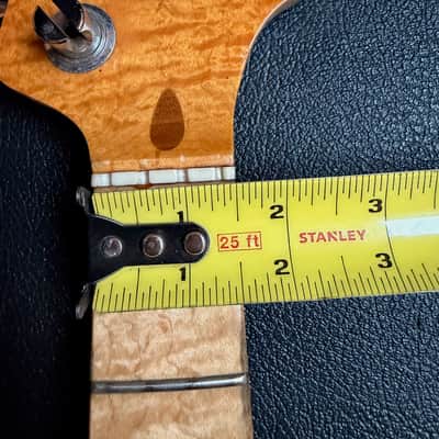 Fender Precision Bass Rare A Width Neck 1977 - Flame Maple image 3