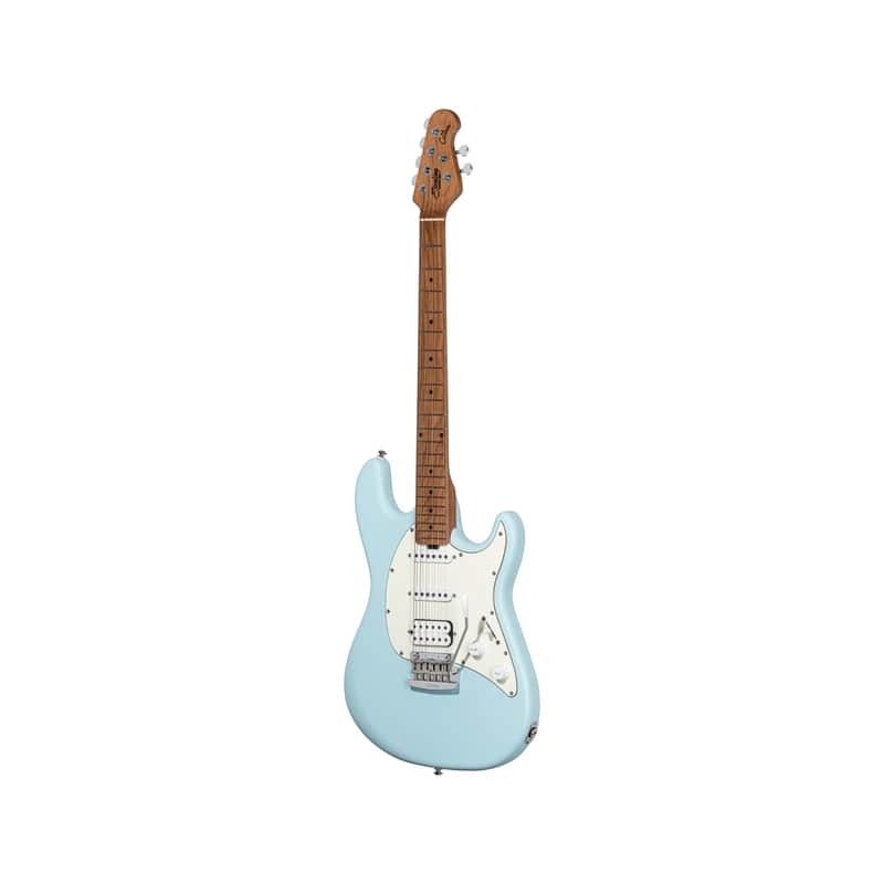 Sterling by Music Man Cutlass HSS, Daphne Blue Satin image 1