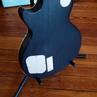 ‘17 Epiphone Les Paul Standard Pelham Blue image 5