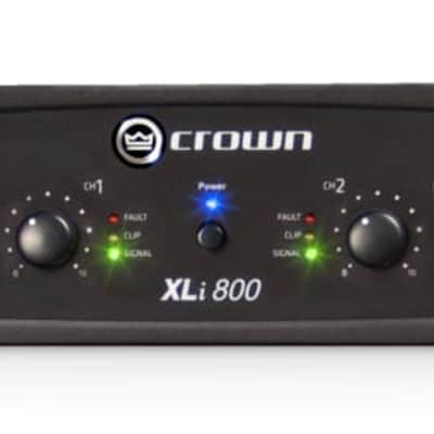 Crown XLI800 2-Channel Power Amplifier, 300W at 4 Ohms image 1