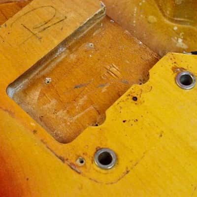 Vintage 1963 Fender Jazzmaster Body - Original Finish, No Overspray - 4lbs - Killer PRE-CBS Project! image 10