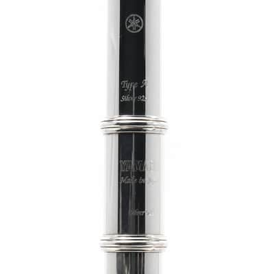 Yamaha YFL-887HSTCT Custom Professional Concert Flute in Solid Silver SN D331 image 2