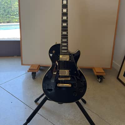 Epiphone Exclusive Les Paul Custom Lite Electric Guitar, Ebony