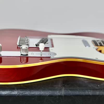 1981 Tokai TE-70WR Breezysound Telecaster MIJ See-Through Red 1-Piece Sen Body w/ OHSC image 14